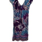 Hale Bob  Floral 100% Silk Y2K Babydoll Summer Wedding Guest Garden Dress Size M Photo 3