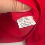 Belle Poque Red Retro Fitted Wrap Blouse Top‎ NWT Large Photo 3