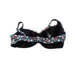 Lands' End Land’s End floral Built-in Underwire bikini top has fully adjustable straps, hol Photo 3