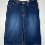 Paris Blues  Vintage Women’s Denim Knee Length Skirt Size 5 Photo 0