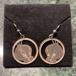 VTG 1992 Warner Bros Looney Tunes Tweety Bird Sterling Silver Dangle Earrings Photo 0