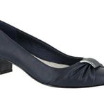 Easy Street Brand New  Women's Size 10M Navy Blue Eloise Kitten Heels Comfort Photo 0