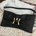 B Makowsky Black Clutch Photo 0