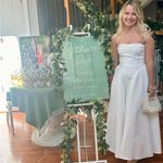 Anthropologie  Strapless White Dress Photo 1