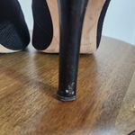 Black Heels Size 8 Donald Pliner Textured Black Stiletto Heels Photo 4