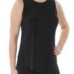 Bar III Womens Drapey Sleeveless Cocktail Dress 10940 Black Size XXS Photo 1