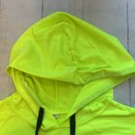 Neon Babe Crop Hoodie Yellow Size XL Photo 3