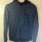 The North Face Womens Heavy Reversible Sweatshirt Jacket Fits S/M Plush Black Photo 0