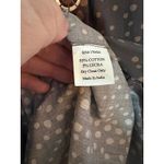 Sheridan French Brown Polka Dot Belted Maxi Dress Ruffle Sleeve Shirt Dress M Size M Photo 4