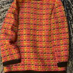 Gucci Wool Lame Tweed Jacket Size 42 Photo 5