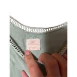 O'Neill O’Neill Sage Green Crochet‎ Tunic Top Size L Photo 4