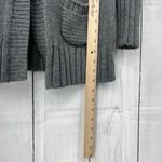 American Eagle AEO  Outfitters (M) Womens Gray Knit Wool Blend Sweater Jacket Photo 12