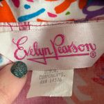 VTG EUC 70s Evelyn Pearson XL Pearl Snap House Dress Floral Pockets Hot Pink Photo 1