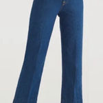 7 For All Mankind  Cropped Trouser Jeans Avant Rinse Size 26 Photo 0