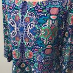 Laundry by Shelli Segal  Dress Blue Pink Purple Photo 1