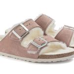 Birkenstock Arizona Shearling Suede Leather Photo 0
