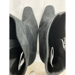 Womans Life Stride Jaguar Ankle Boots 8 M Black Side Zip Square Toe Heel Photo 6