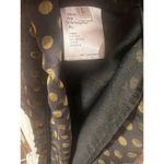 Women’s Chris By Christopher Bu Velvet Silk Polka dot Cocktail Formal Dress Black Size L Photo 9