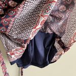 Daniel Rainn Double V Faux Wrap Dress Surplice Neck Belted Womens Size M Photo 5