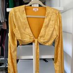 Revolve Camila Coehlo Yellow Top Photo 0