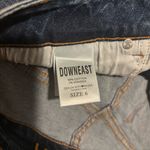 Downeast Bermuda Denim Shorts Women’s Size 6 High Rise Button Fly Distressed Photo 4