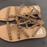 DV by Dolce Vita Jolicka Cognac Sandals Studded Criss Cross Women’s Size 7 Tan Photo 1