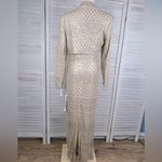 BARI JAY Sleeveless Maxi Dress w Cropped Jacket Style #4632 Gold Photo 5