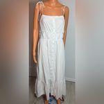 AG Adriano Goldschmied  White Maxi Dress Photo 8