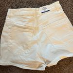 White Denim Shorts Size 8 Photo 1
