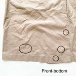 Snidel Beige Khaki Nude Trench Coat/Rain Coat Double Photo 9