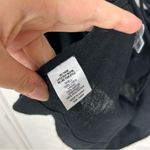 LPA Revolve Alice Linen Black Puff Sleeve Top Size M Photo 10