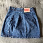 Bongo Vintage  by Gene Montesano Denim Skirt 80s 90s Boho Festival Photo 5