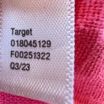 A New Day Wide Leg Lounge Pants Linen Blend Drawstring Coral Pink Size Medium Photo 5