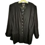 Vintage Clio 2‎ Suit Woman Suit Jacket Black Size 22W Photo 0