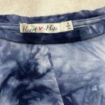Heart & Hips  Blue Tie-Dye Long Sleeve Top Photo 1