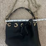 ZARA Bucket Purse Bag Removable Gold Chain Strap Photo 9