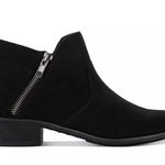 Sun + Stone Adelinee Double Zip Ankle Booties in Black, Size 7 Black Photo 2