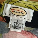 Talbots Vintage Tropical Linen Wrap Skirt Sz 8P with Bonus Matching Top Photo 7
