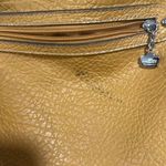 Kathy Van Zeeland Mustard Yellow Studded Shoulder Bag Photo 3