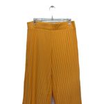 A New Day  Orange Pleated Pants Size Medium Pull On Lounge Vacation Cruise Photo 2