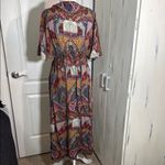 World Market Multicolor Paisley Maxi Dress Blue Size undefined Photo 4