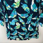Escapada  Living Abstract Tropical Floral Casual Dress Tie Arm Small Photo 6