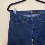 7 For All Mankind 7 For All Mankind Dark Straight Leg Jeans Buckle Size 29 Photo 3