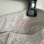 Lilly Pulitzer White Denim Shorts β Size 2 β Eyelet Detail Photo 5