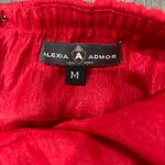 Strapless Red Dress Photo 3