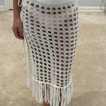 Hello Molly knit beach cover up skirt Photo 0