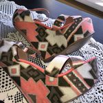 Wild Pair Opened Toed Wedge Heel Shoes Photo 1