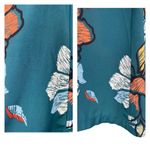 Anthropologie Anthro Maeve Sketched Peonies Floral Beaded Tunic Swing Dress Photo 11