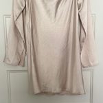 Princess Polly Elegant Cream Off-Shoulder Dress Photo 10