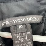 Jones Wear  Dress halter black beaded flowy floor length 10 formal cocktail party Photo 11